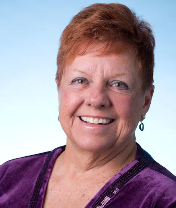 Sharon at Install-crop